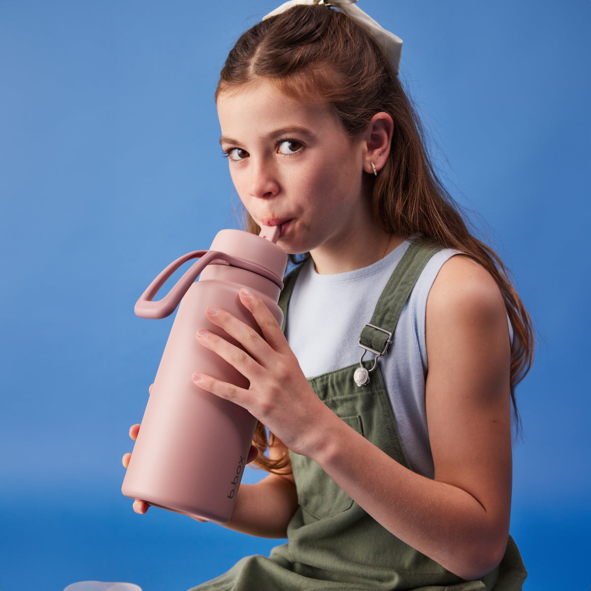 Insulated Flip Top 1 Litre Bottle - berry smoothie