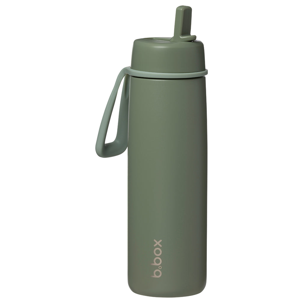 690mL Insulated Flip Top Bottle - olive