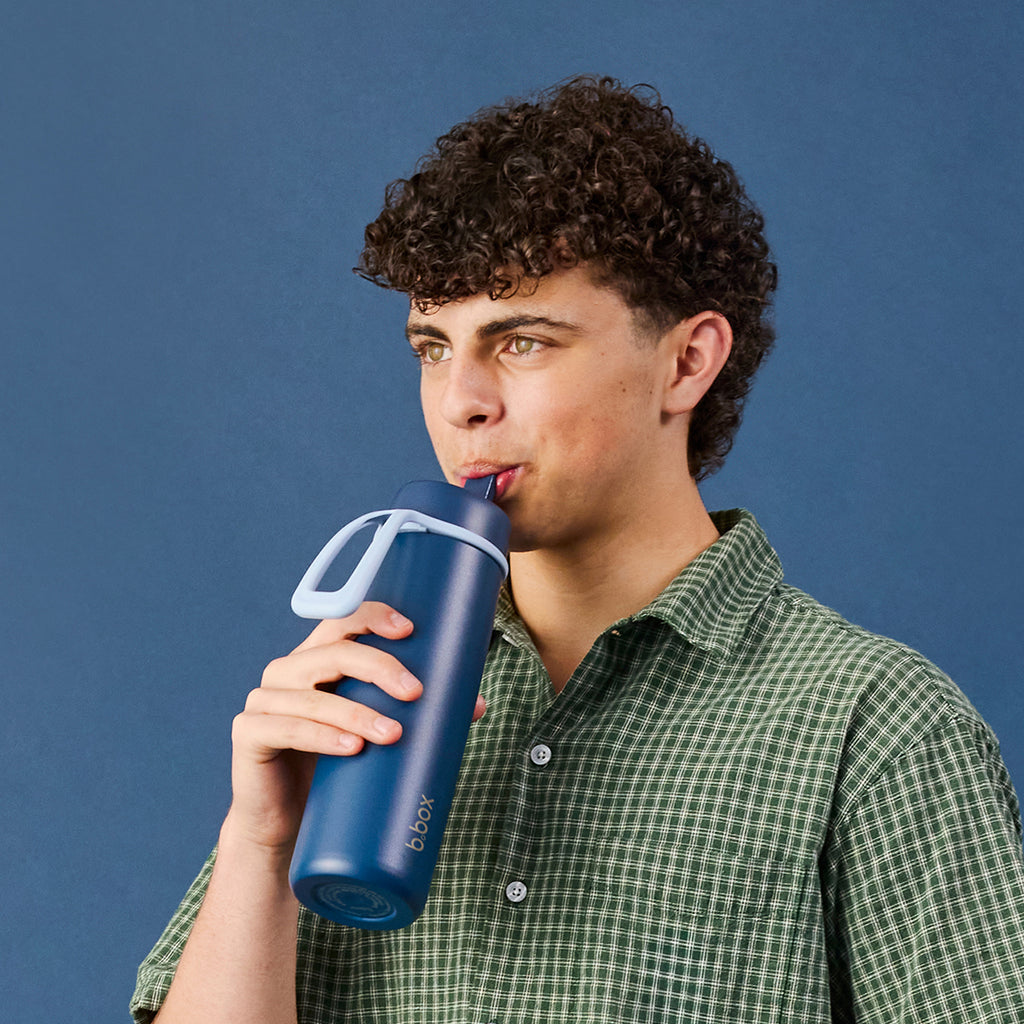 690mL Insulated Flip Top Bottle - midnight