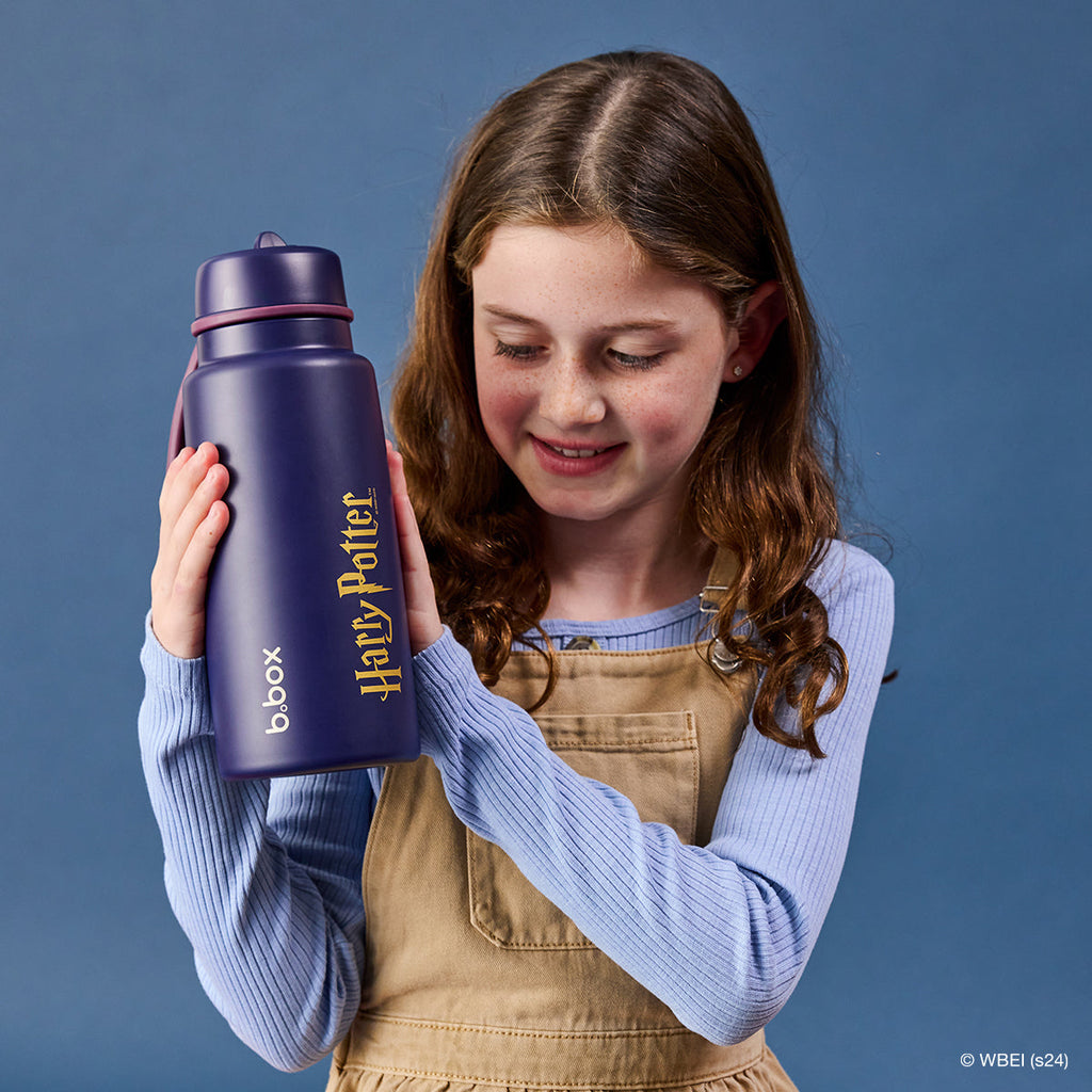 Harry Potter van b.box - 1L geïsoleerde fles met klapdeksel