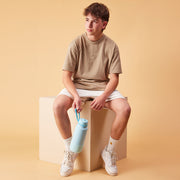 Insulated Flip Top 1 Litre Bottle - lagoon