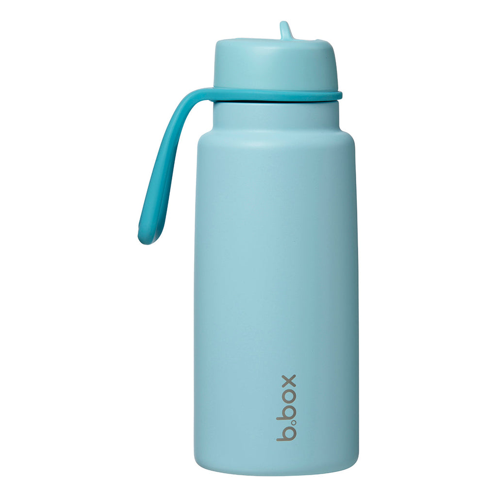 Insulated Flip Top 1 Litre Bottle - lagoon