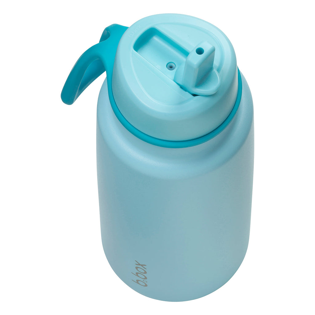Insulated Flip Top 1 Litre Bottle - lagoon