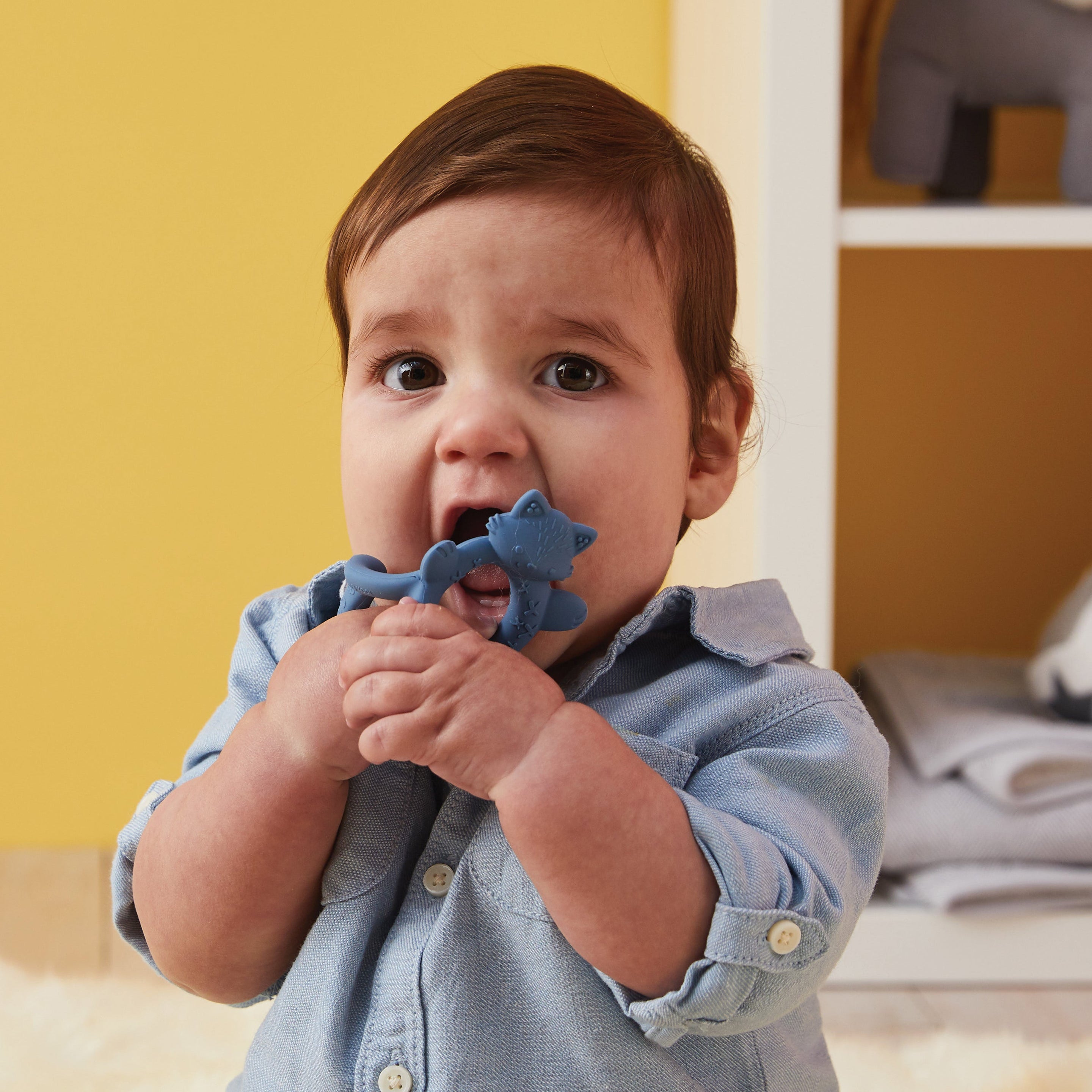 Wrist Teether - Lullaby Blue