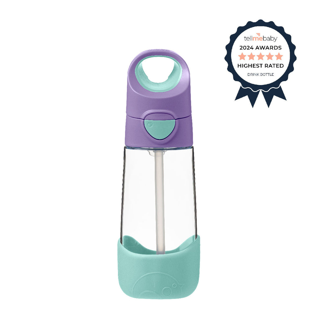 tritan™ drink bottle 450ml - lilac pop