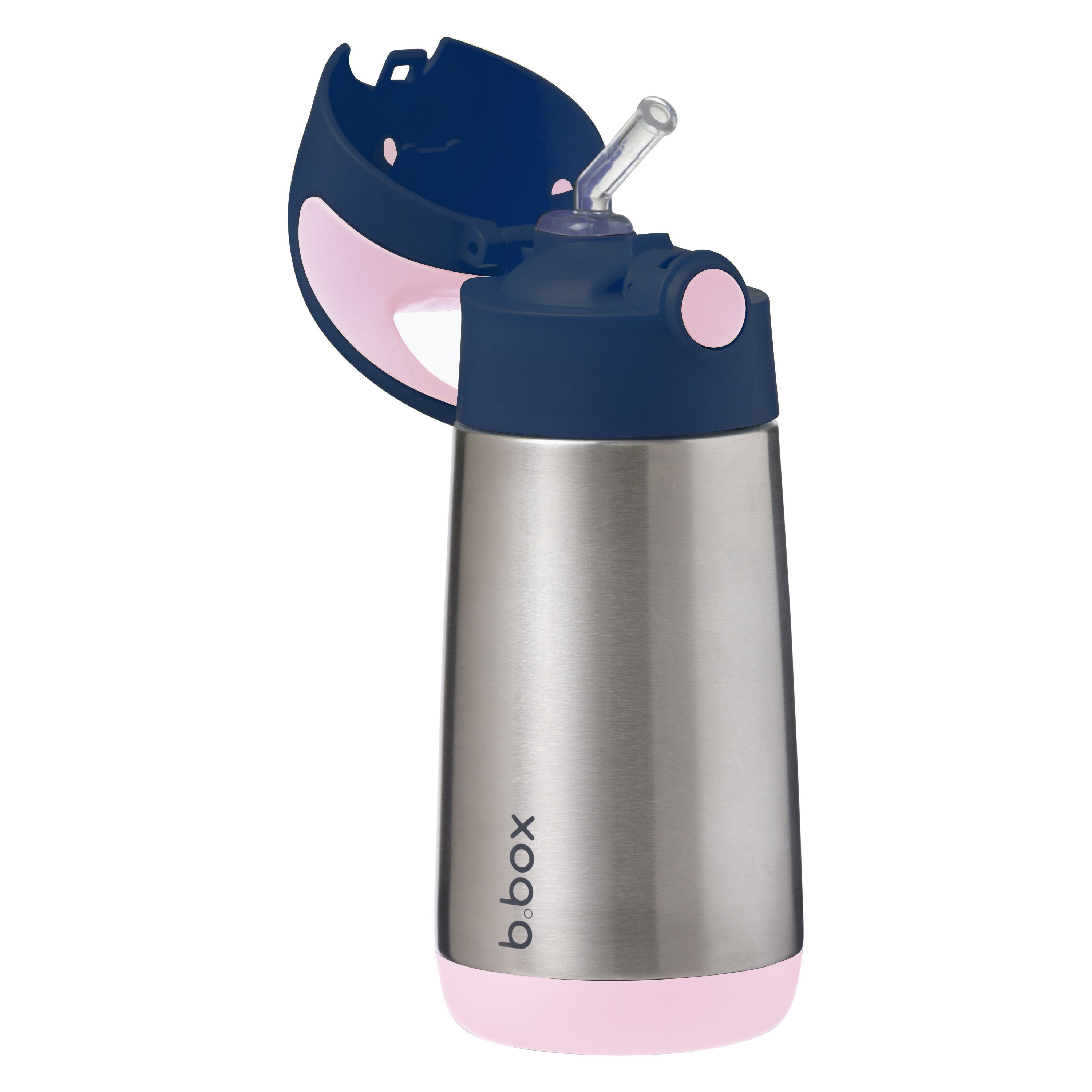 350ml geïsoleerde drinkfles - indigo roos