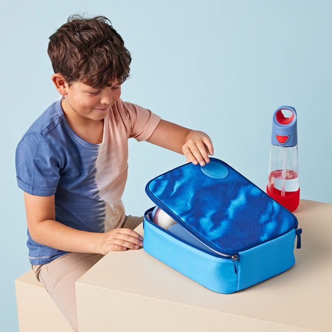 flexi geïsoleerde lunchtas - diepblauw