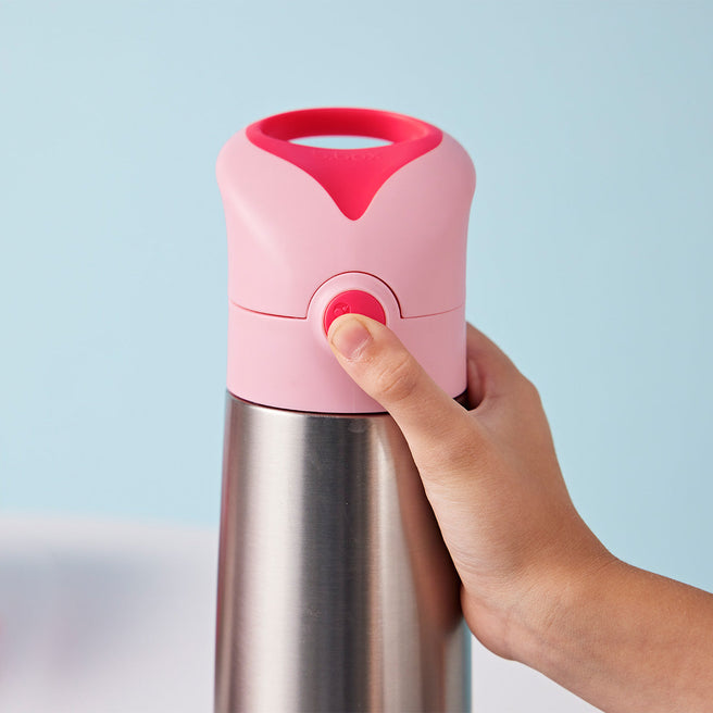 500ml insulated drink bottle - flamingo fizz