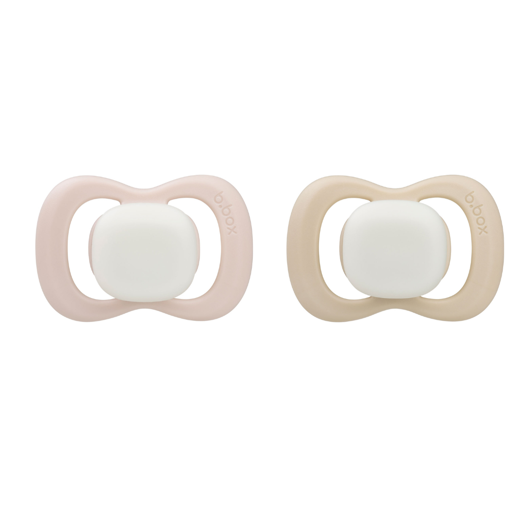 glow fopspeen twin pack - blush + latte