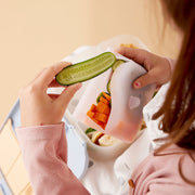 Siliconen lunchzakje - Bes