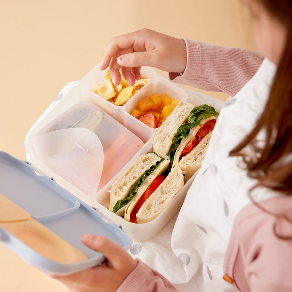 Siliconen lunchzakje - Bes