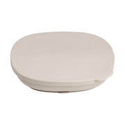 Siliconen bord + deksel - latte