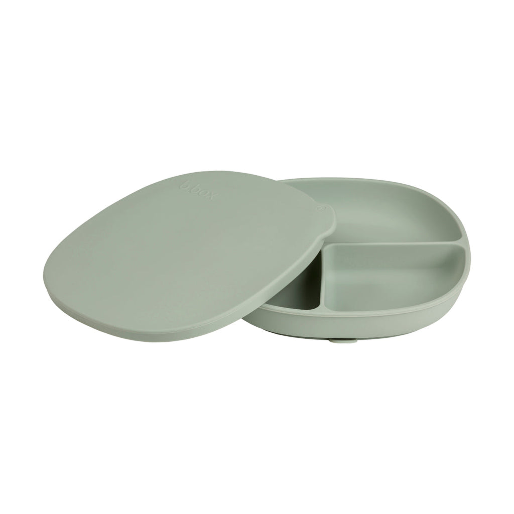 Siliconen bord + deksel - salie